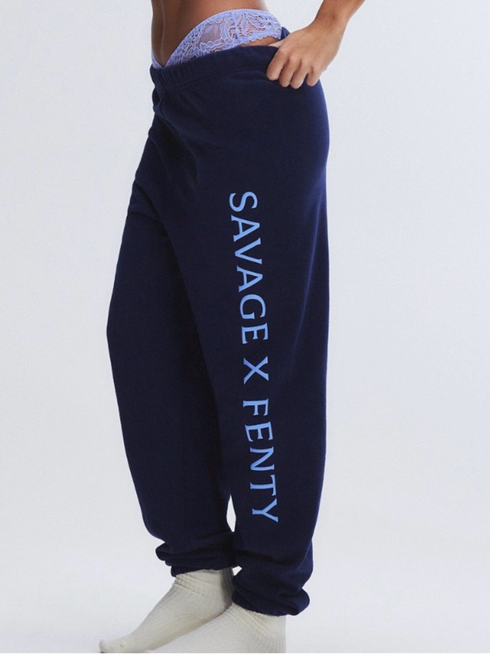 Savage X Fenty Weekender Terry Sweatpants Women's size M/8-10